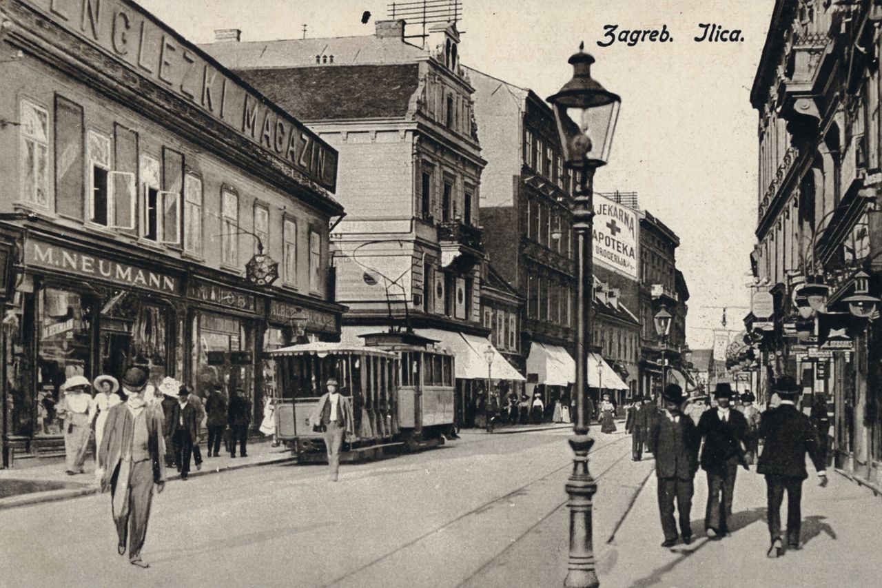 Ilica, oko 1915. godine B